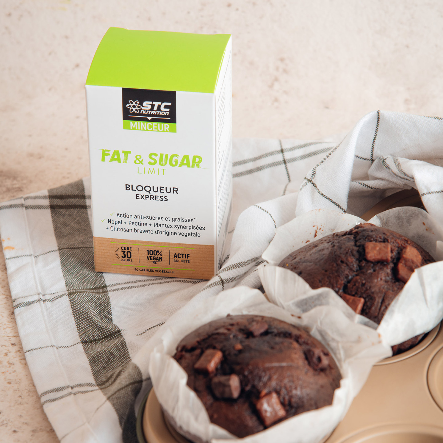 FAT & SUGAR LIMIT STC Nutrition: Absorbe sucres + graisses - 90gélules