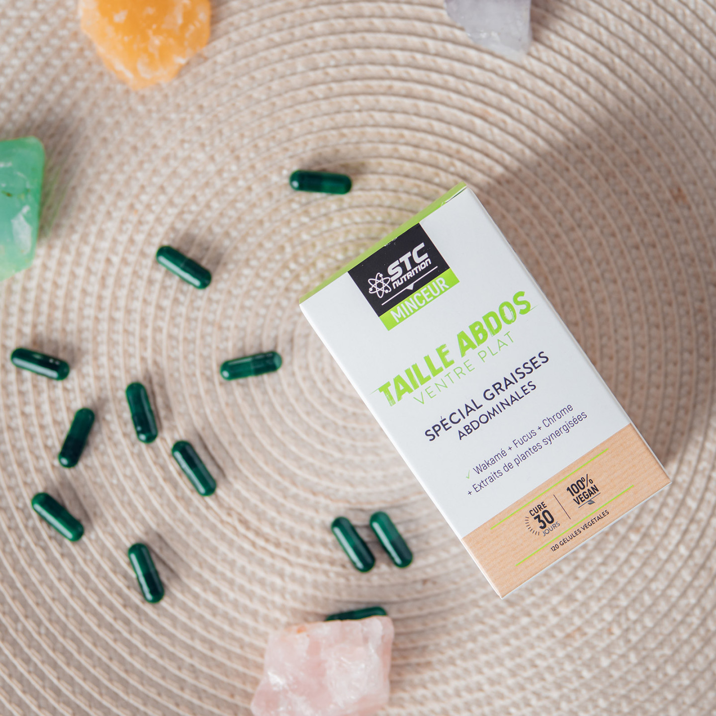 Taille Abdos Ventre Plat STC Nutrition 120 gélules - Brûle-graisses