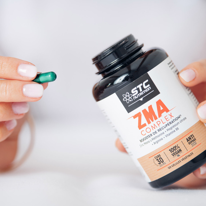 ZMA Complex STC Nutrition: Compléments anti-fatigue - 120 gélules