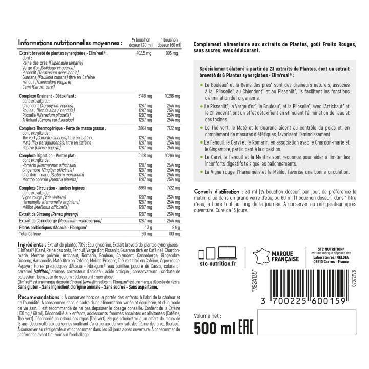 Cure minceur totale - Détox & perte de poids