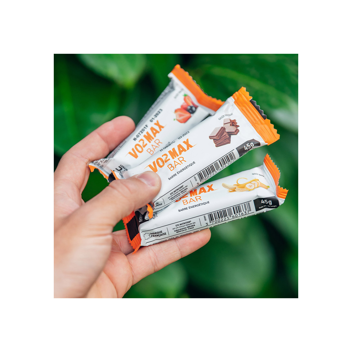 VO2 Max Bar STC Nutrition: Barre énergétique endurance - Etui 5 barres