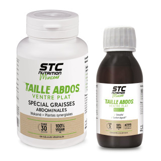 STC Nutrition - PACK BOOSTER TAILLE ABDOS VENTRE PLAT - Cure 30j