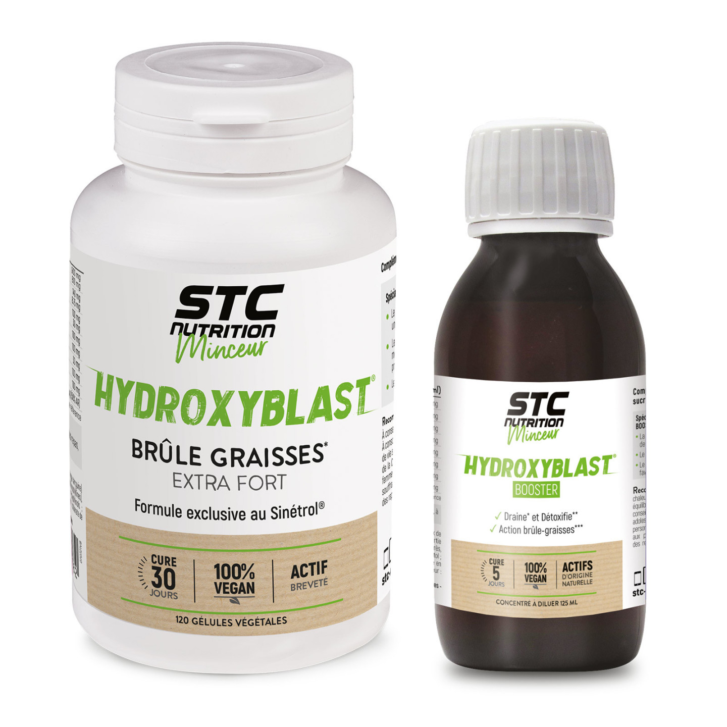 PACK BOOSTER HYDROXYBLAST - STC Nturition - Cure 30j