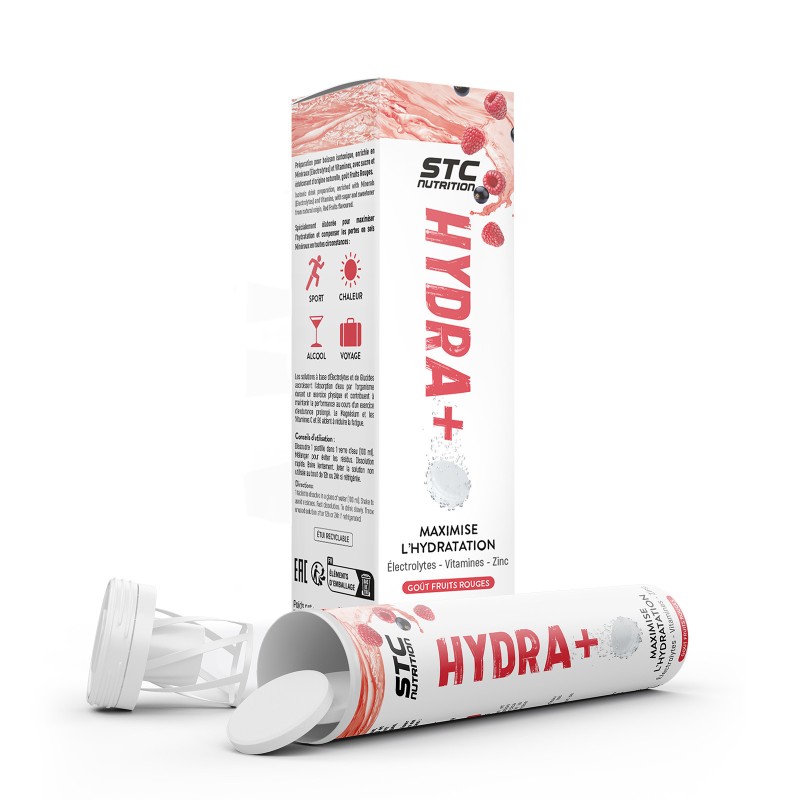 Hydra+ STC Nutrition - Pastilles Effervescentes d'hydratation Hydra+ STC Nutrition - Pastilles Effervescentes d'hydratation