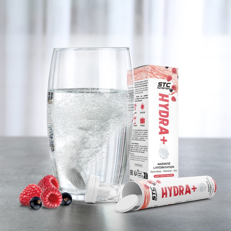Hydra+ STC Nutrition - Pastilles Effervescentes d'hydratation Hydra+ STC Nutrition - Pastilles Effervescentes d'hydratation