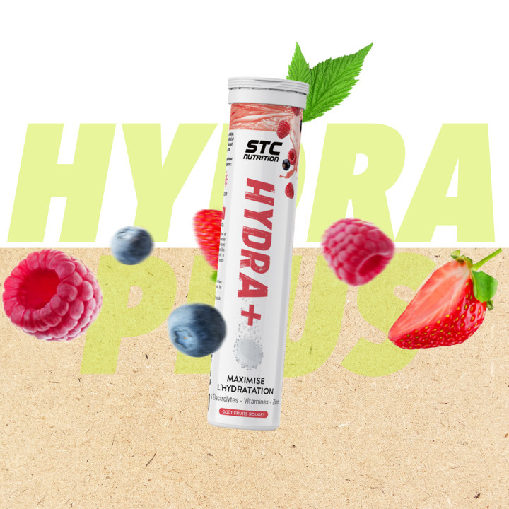 Hydra+ STC Nutrition - Pastilles Effervescentes d'hydratation
