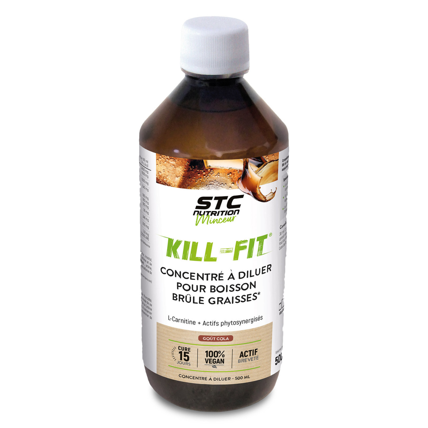 L-Carnitine Phyto Synergisée STC Nutrition: Boisson Brûle-graisses