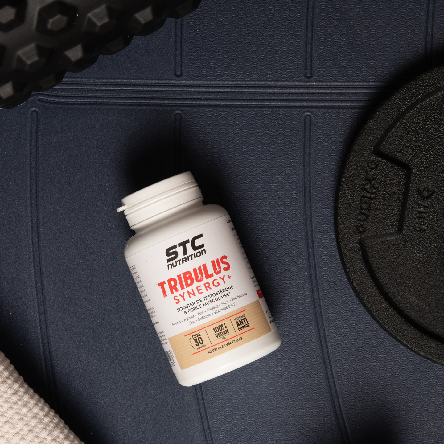 Tribulus Synergy + STC Nutrition: Force musculaire - 90 gélules