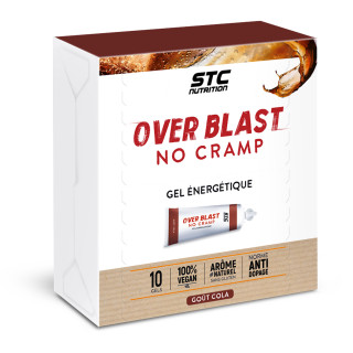 OverBlast No Cramp STC Nutrition: Energie & Antioxydants - 10 gels 25g