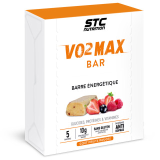 VO2 Max Bar STC Nutrition: Barre énergétique endurance - Etui 5 barres