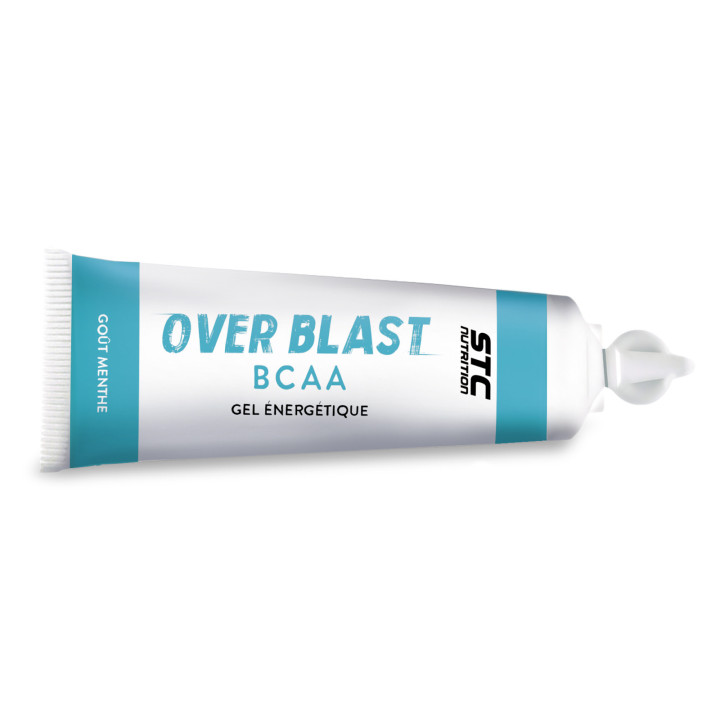 OVER BLAST® BCAA STC Nutrition: Gel énergétique - Etui 10 gels de 25g