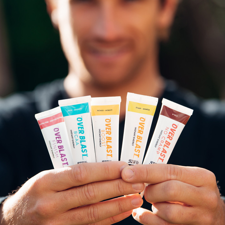 Over Blast Finish STC Nutrition: Gels Anti-fatigue et Performance