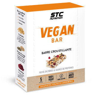 Vegan Bar STC Nutrition: 5 Barres énergétiques craquantes 100% Vegan
