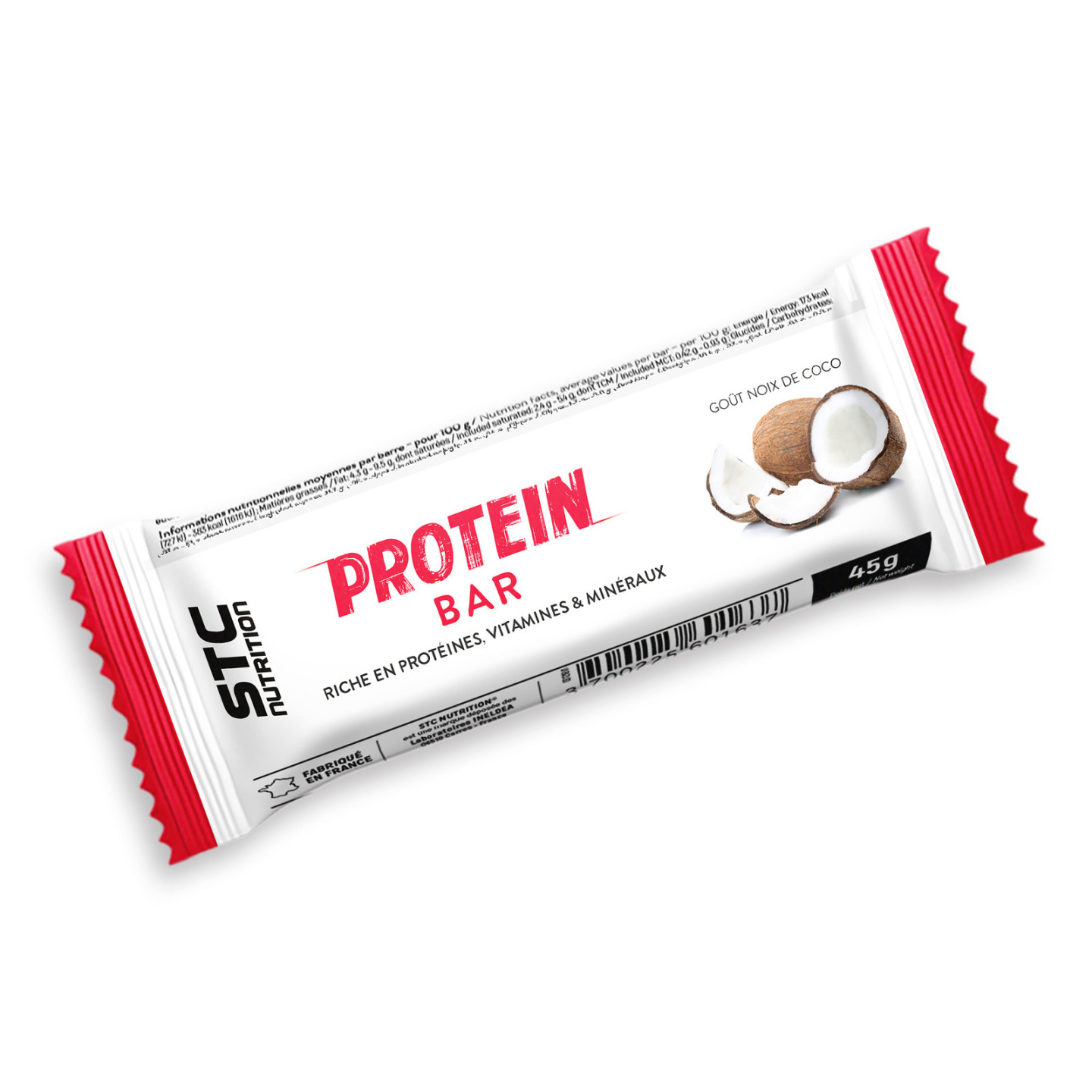 PROTEIN BAR STC Nutrition:  Facilite le contrôle du poids - 5 barres