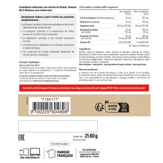 Anti-crampes et acide lactique: No Cramp