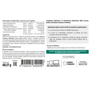 ARTROSAMINE - STC - Ingrédients articulations - Sporfoodcenter