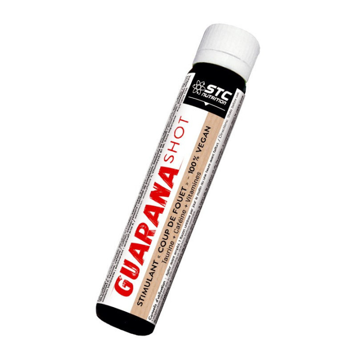 Guarana Shot STC Nutrition: Monodose stimulante coup de fouet - 25ml