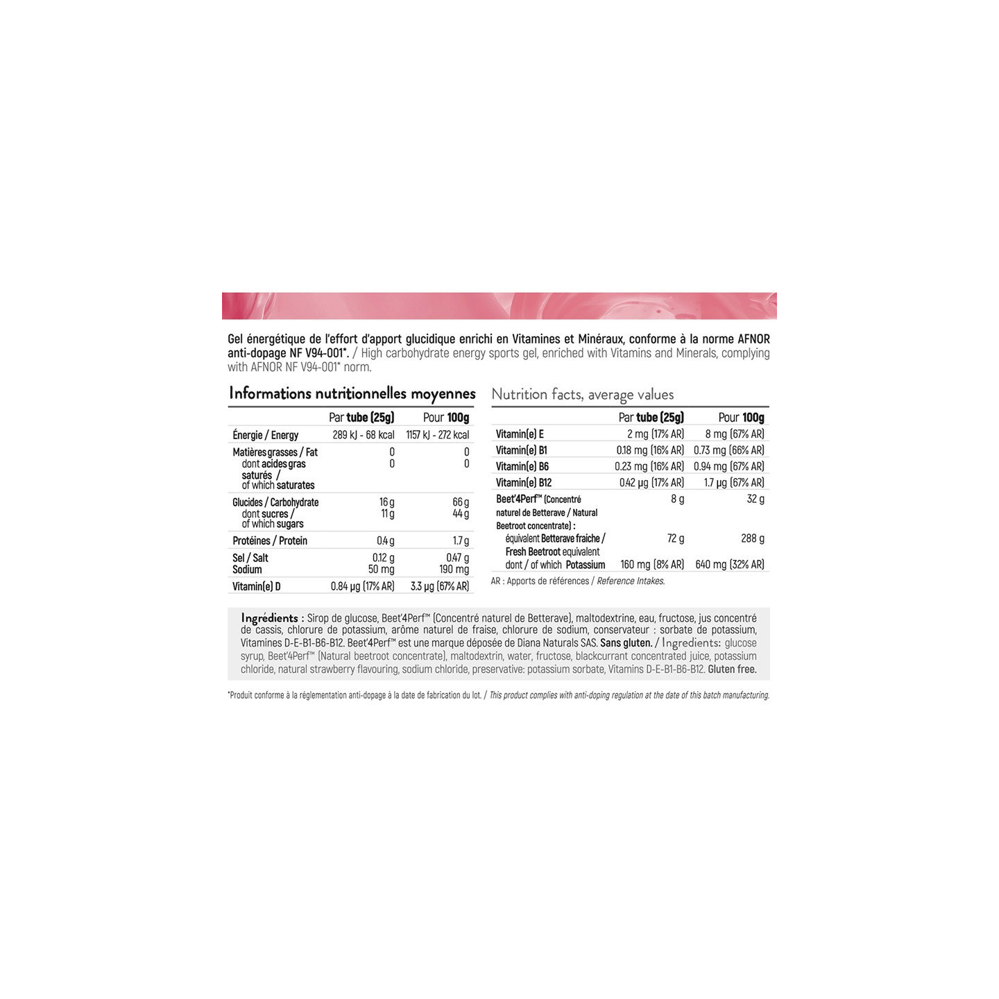 Over Blast Finish STC Nutrition: Gels Anti-fatigue et Performance