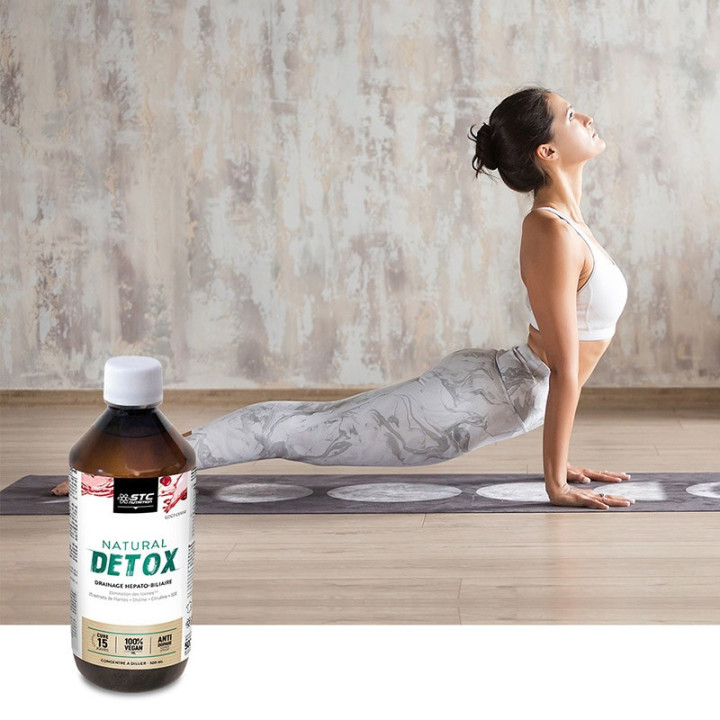 Natural Detox STC Nutrition: Elimination des toxines - Boisson 500ml