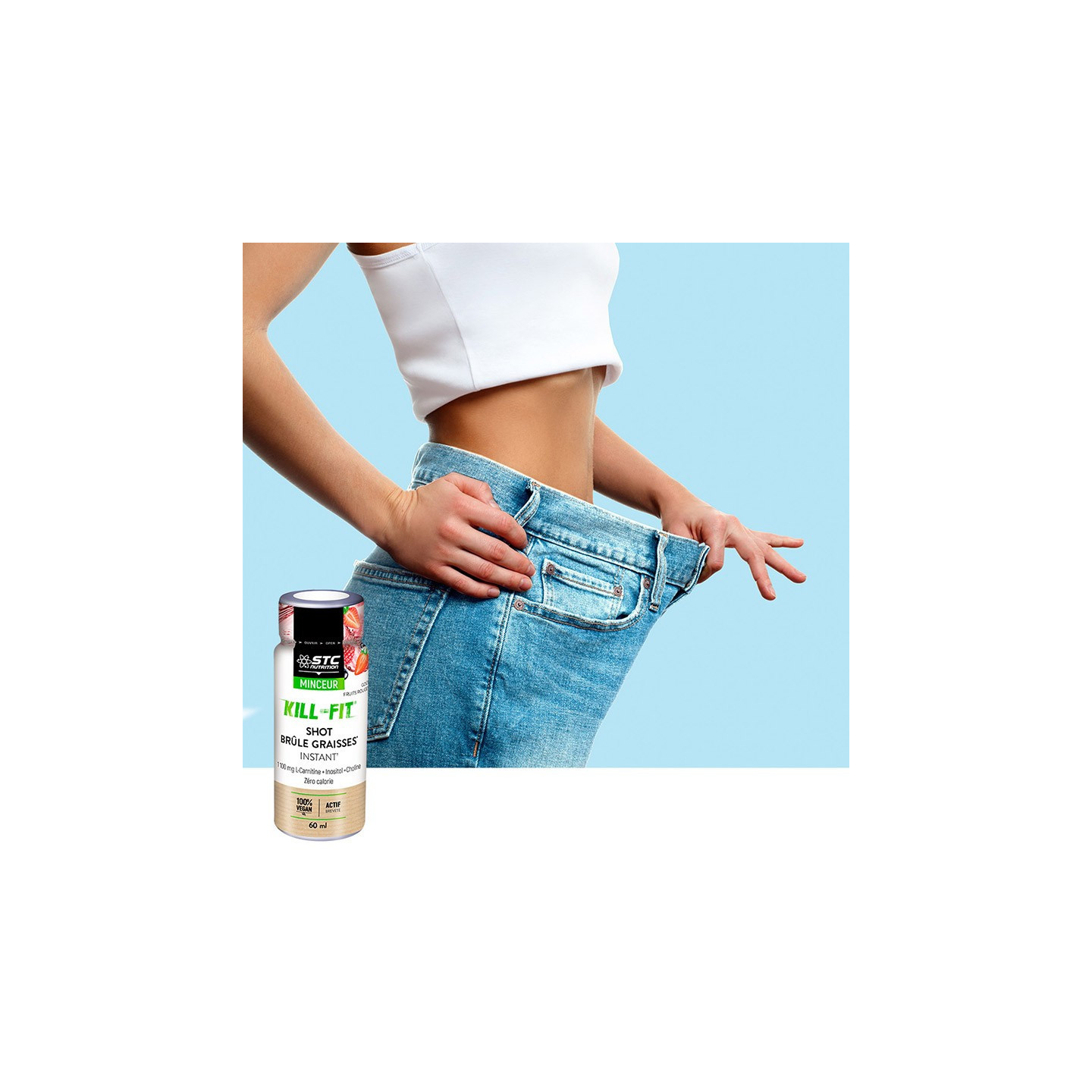 Kill-Fit Shot STC Nutrition: concentré brûle-graisses - 60ml - Vegan