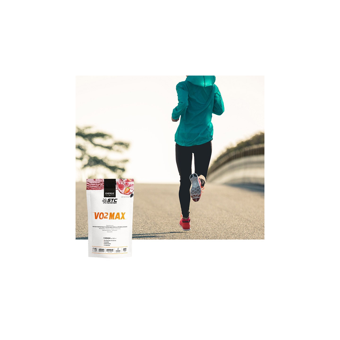 VO2 MAX STC Nutrition: Boisson énergétique efforts intenses - Pot 525g