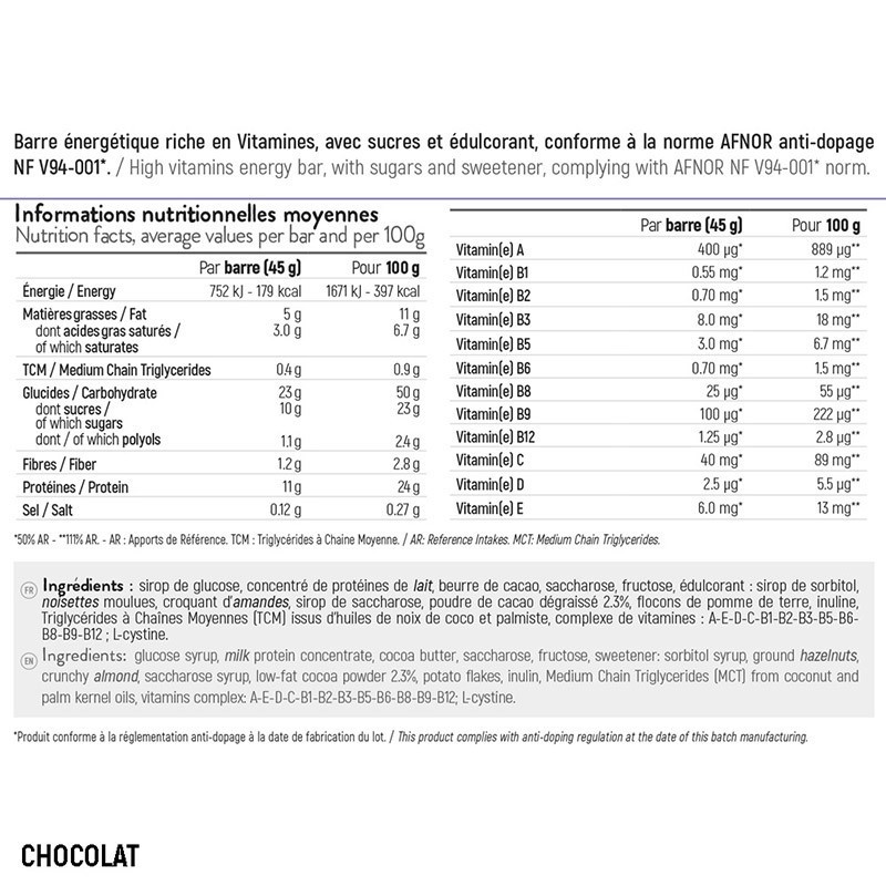 VO2 Max® Bar