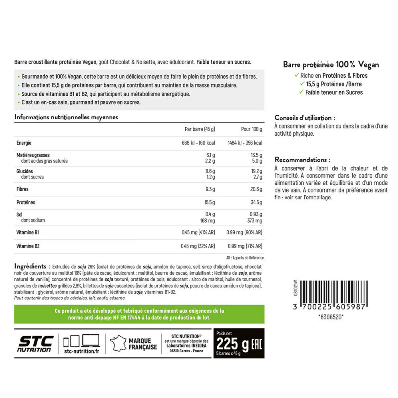 Oméga 3 Végétal STC Nutrition: Tonus mental - 120 gélules - Vegan -  Sportfood Center