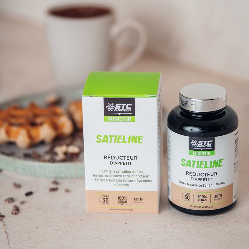 SATIELINE® - Action stop faim & fringales - Vegan - Cure 30 jours SATIELINE® - Action stop faim & fringales - Vegan - Cure 30 jours
