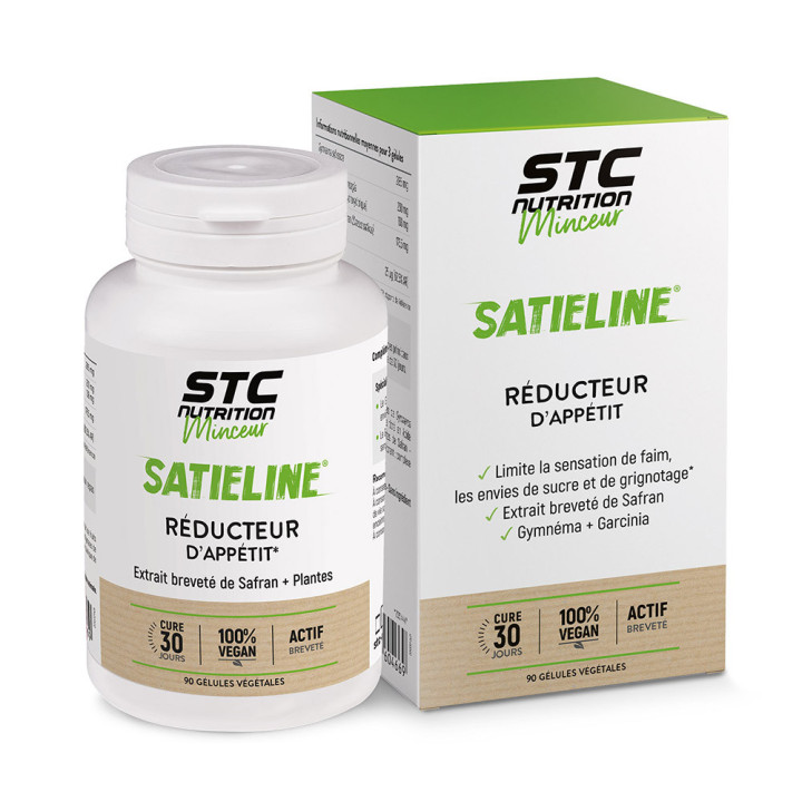 SATIELINE® - Action stop faim & fringales - Vegan - Cure 30 jours